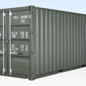 20Ft Shipping Container (One Trip) – Dark Green