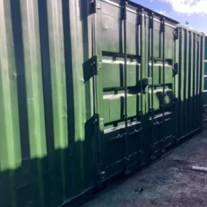 20x8x86 Side Door Shipping Container Repainted With Lock Box